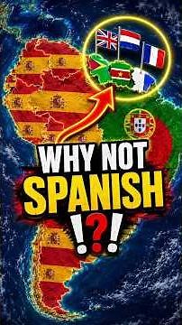Why These 3 Countries DON'T Speak Spanish in South America 🌎
