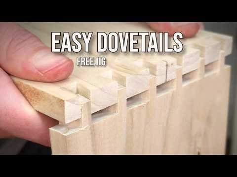 How to Cut Dovetails with a Router - Free 3D Printed Jig