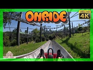 Frankenrodel - Erlebnisfelsen Pottenstein (ONRIDE POV) Freizeitpark | Wiegand | Rote Sommerrodelbahn