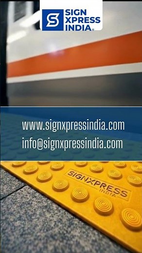 Tactile Tiles | Tactile Paving Tiles | Blind Safety Tiles | Anti Slip Tactile Tiles #signxpressindia