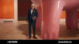 Consumer Cellular TV Spot, 'Piggy Bank: V2' Featuring Ted Danson