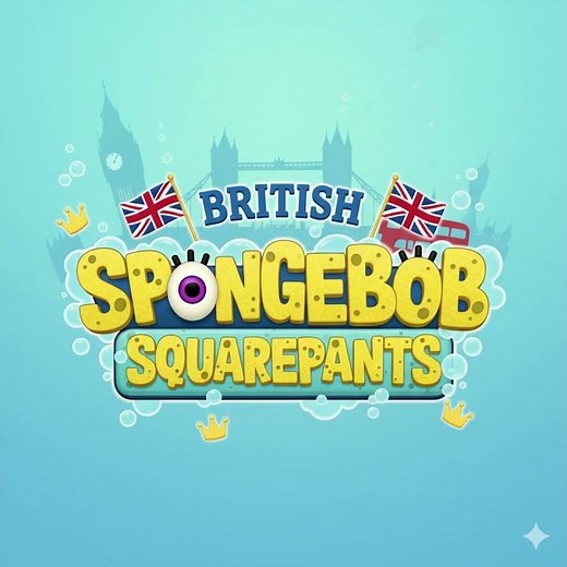 British SpongeBob SquarePants SFX: laser eyes shoot sound effect