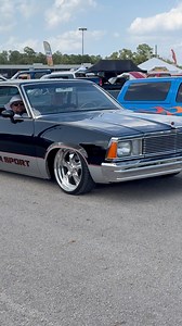 1980 Chevy El Camino SS powered by a 383ci stroker Cruising Through Classic Truck Throwdown • Owner: Eric Thibodeaux #sickslammedtrucks #baggedtrucks #classictruckthrowdown | SICK Slammed Trucks