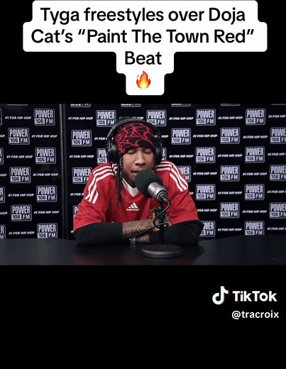 Tyga Freestyles Over Doja Cat’s “Paint The Town Red” Beat