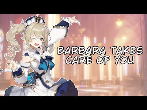 ASMR || Barbara Takes Care of You 💙✨ [healing] [caring for wounds] [comfort]