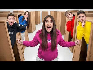 Cache Cache EXTRÊME Dans 19 ARMOIRES EN CARTON Avec SWAN & NÉO