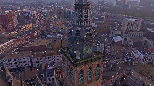 Drone Views of Nijmegen: Holland’s Oldest City