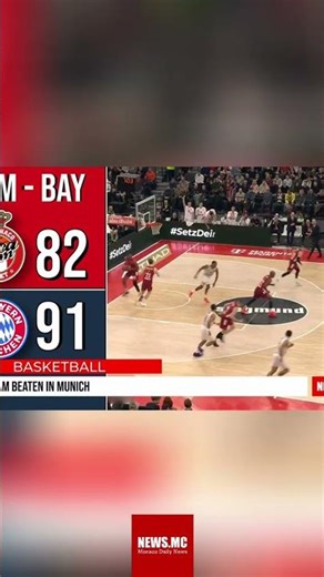 Roca's EuroLeague Loss to FC Bayern Munich #shorts