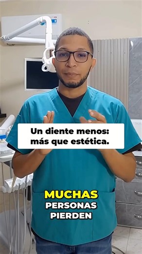 Diente Perdido ¡No Ignorés las Consecuencias Bucales! #Shorts #Protesis #Dentista