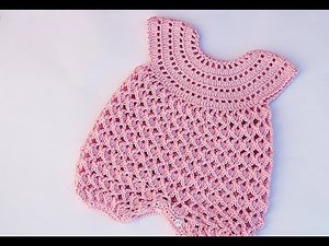 Pelele o enterizo, de bebe a crochet muy fácil con explicación mangas Majovel crochet #crochet