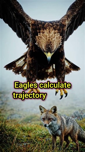 Golden Eagle Hunting Fox #wildlife
