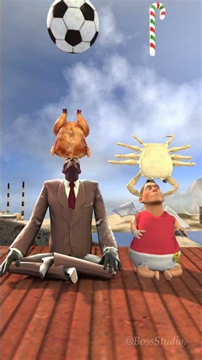The challenge: Eat Everything with Daddy Spy and Diaper Scout Boy