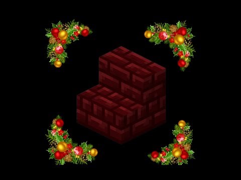 Recipe 94: Red Nether Brick Stairs/Crafting Recipe Tutorial #minecraftcraftingrecipes
