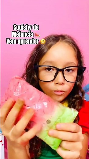How to make a paper watermelon squishy! 🍉 Easy DIY!