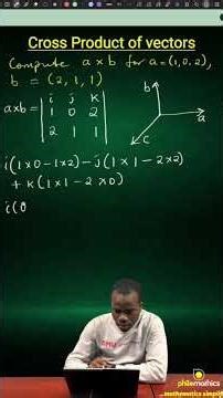 How to find the Cross Product of Vectors Explained