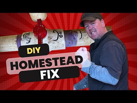 PVC Pipe to the Rescue! | Ball Valve Shut Off Fix