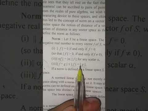 Functional analysis unit 1 MSc 3rd sem
