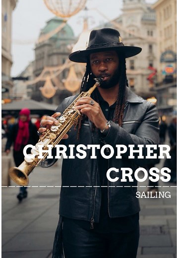 Christopher Cross ‘Sailing’ was begging for sax #christophercross #sailing #sax #music