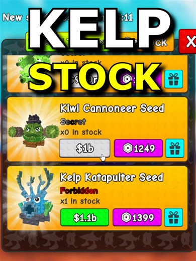 Kelt Stock in Plants Vs Brainrots Roblox