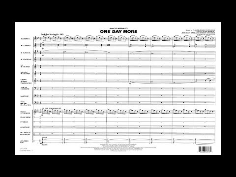 One Day More arranged by Jay Bocook & Will Rapp