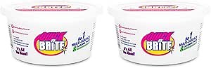Quick 'n Brite All Purpose Cleaning Paste – Miracle Cleaner for Tough Stains | Eco-Friendly, Non-Toxic, Pet-Safe | Multi-Surface Stain Remover | Made in USA, 12oz (Pack of 2)