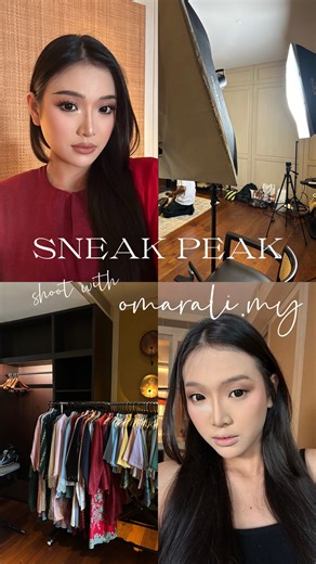 Miki Khor @ Kiki Khor 许芗淇 on Instagram: "[BAHASA] tak sah kalau tak bising RAYA SHOOT 2026 @omarali.my ft. @muafatimahjamal"