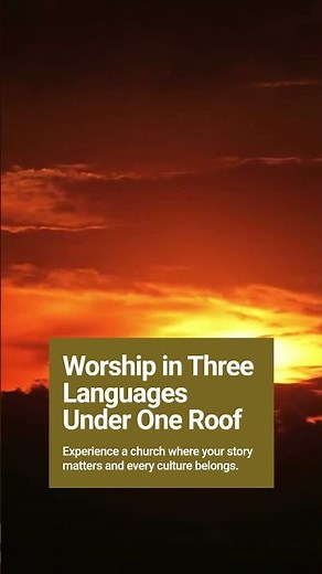 Why a Church for All Nations Welcomes You