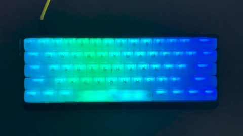 AKKO clear keycaps look nuts.