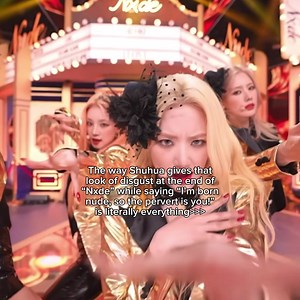 That was HER era and she knew it. #idle #shuhua #kpop | shuhua