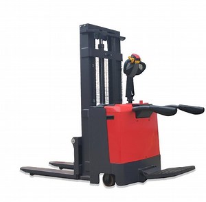 [Hot Item] 1500kg Full Electric Pallet Battery Stacker with 3m
