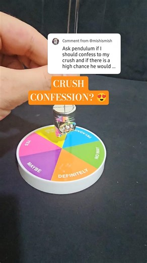 Should You Confess to Your Crush? 🔮✨ #shorts #pendulum #lovereading