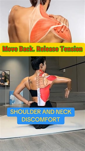 Fix Shoulder & Neck Tension In Seconds 🔓 #shorts #neckpain
