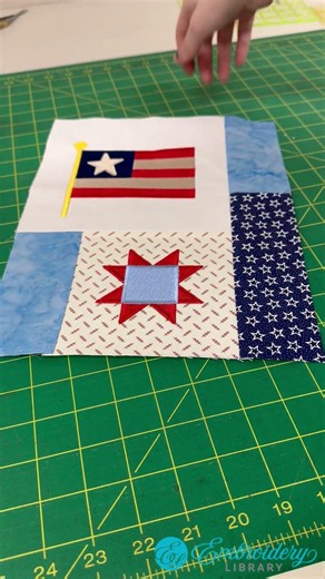 NEW! Primitive Americana Quilt Maker Edition ❤️ #machineembroidery