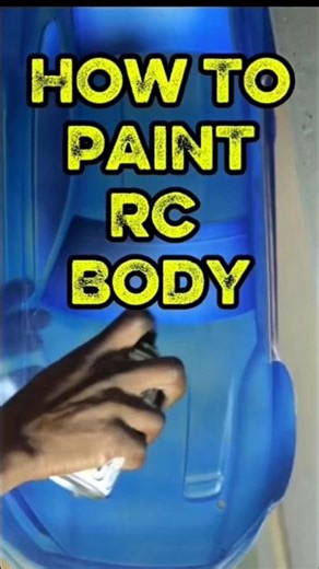 How to Paint rc body for beginners #rccar #painting #kevintalbot #scalerc