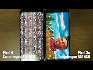 Pixel 4 vs Pixel 3a Antutuベンチマーク比較