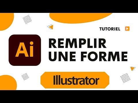 Comment colorier une forme sur Illustrator avec la couleur