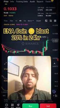 ENA coin 🪙 blast raise 20% in crypto Market in 24 hour #ENA #crypto ENA technical analysis