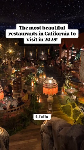 Eli Solano • California • Travel & Hidden Gems on Instagram: "2025 Restaurant bucket list! These are the most beautiful restaurants in California!! Check them out 🙂🙂! All good in my humble opinion, all beautiful and all aesthetically stunning! Enjoy 👍🏼 and hopefully you agree with me. Locations are all below with the addresses as well. Let me know if you have any questions down below. California is the best, unique with incredible eateries! Would you dine at these places? Vote below Here is