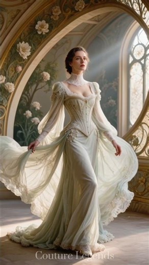 A Century of Fashion: 1800–1927 | Kling AI 3.0 Animation of Women’s Fashion History 🕰️📽️ #kling3