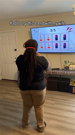 Alethea Crimmins on Instagram: "Her little feet!! So much fun. #stayonbeat #challenge #couplegoals #trend"