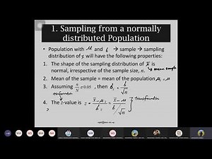 BERN2143 - Engineering Statistics - Chapter 2_2 Sampling Distribution