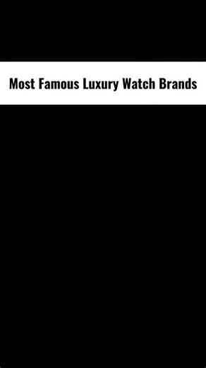 EDUCATION | FINANCE | KNOWLEDGE on Instagram: "Timeless elegance meets precision engineering in the ultimate collection of luxury watch brands. ⌚ From the iconic status of a Rolex to the artistic craftsmanship of Cartier and Audemars Piguet, these timepieces are more than just accessories—they are investments in heritage. ✨ Whether you prefer the classic look of Patek Philippe or the bold style of Bulgari, a high-end watch defines your personal brand and success. 🚀 Carrying a legacy on your wri