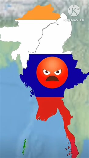 Myanmar and Russia switch place #video #worldprovinces #countryballs #country #worldwar