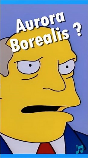 Aurora Borealis? Yes. Really? No. 😂 | Steamed Hams Meme