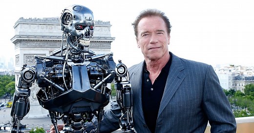 Arnold Schwarzenegger Says AI Advancements Mean 'The Terminator' Is No Longer 'Fantasy'