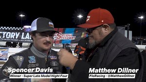 Spencer Davis goes from packing up to victory lane at New Smyrna