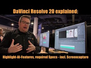DaVinci Resolve 20 explained in depth: Highlight AI-Features, Performance Specs and more