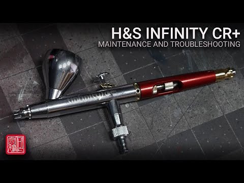 Airbrush (Infinity CR+) Maintenance and Troubleshooting