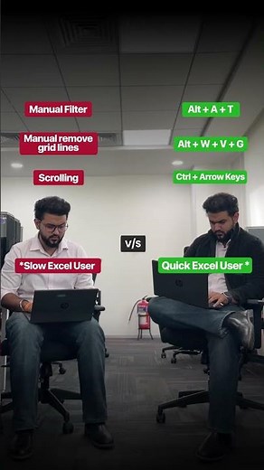 Secret to Become a Quick Excel User in 2025 | Slow Excel User vs Quick Excel User | Excel Pro Trick