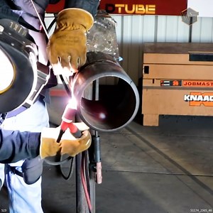 TIG and 7018 Combo That Gets the Job DONE #5gposition #tigroot #fillandcap #pipewelding | WeldTube